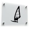 Windsurfer Silhouette Sticker 1