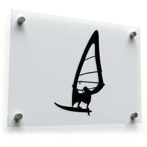 Windsurfer Silhouette Sticker