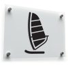 Windsurfing Sail Silhouette Sticker