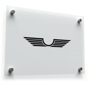 Winged Logo Vinyl Sticker