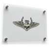 Winged Skull Engine Sticker 1