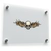 Winged Skull Vinyl Decal