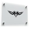 Winged Tribal Design Vinyl Sticker 1