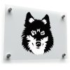 Wolf Face Sticker