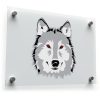 Wolf Head Sticker