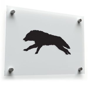 Wolf Silhouette Sticker