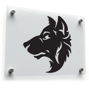 Wolf Silhouette Vinyl Decal