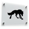 Wolf Silhouette Vinyl Sticker 1