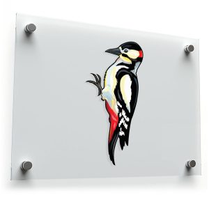 Woodpecker Vinyl Sticker