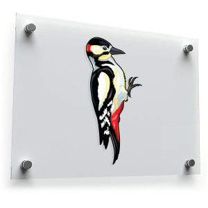 Woodpecker Vinyl Sticker