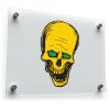 Yellow Skull Sticker 1