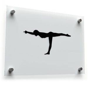 Yoga Pose Vinyl Decal