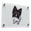 Yorkshire Terrier Silhouette Sticker