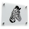 Zebra Head Wall Decal 1