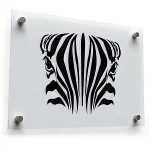 Zebra Stripe Vinyl Decal