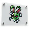 Zombie Bunny Skull Sticker 1