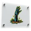 Zombie Hand Rising Vinyl Decal 1