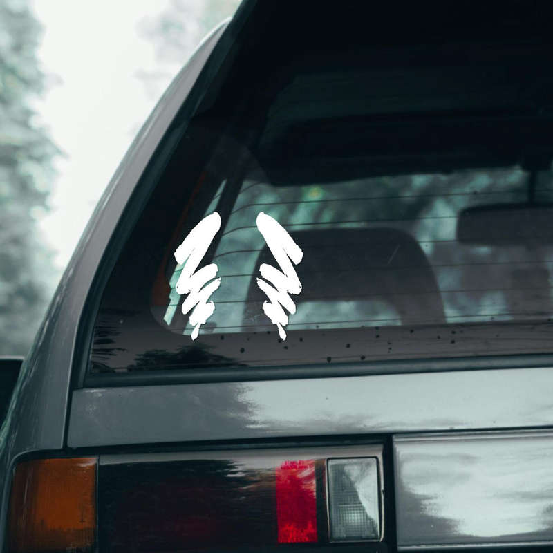 Abstract Brushstroke Sticker Set 8 Abstract Brushstroke Sticker Set - Image 6