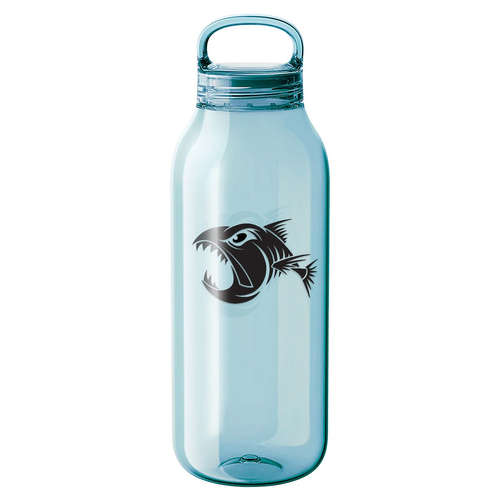 Aggressive Fish Skeleton Vinyl Sticker 13 Aggressive Fish Skeleton Vinyl Sticker - Image 11