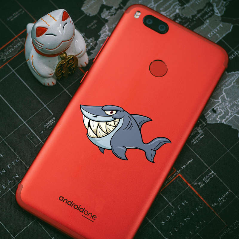 Cartoon Shark Sticker 6 Cartoon Shark Sticker - Image 4