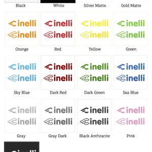 Alternative view of Cinelli Logo Sticker Set