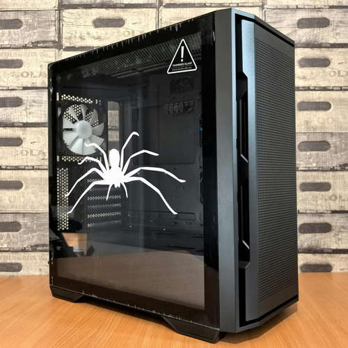 Creepy Spider Silhouette Vinyl Sticker 8 Creepy Spider Silhouette Vinyl Sticker - Image 6