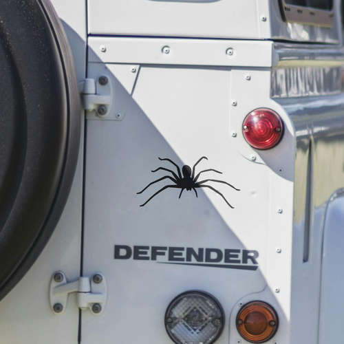 Creepy Spider Silhouette Vinyl Sticker 10 Creepy Spider Silhouette Vinyl Sticker - Image 8