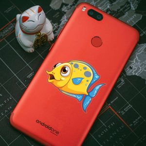 Alternative view of Cute Fish Sticker