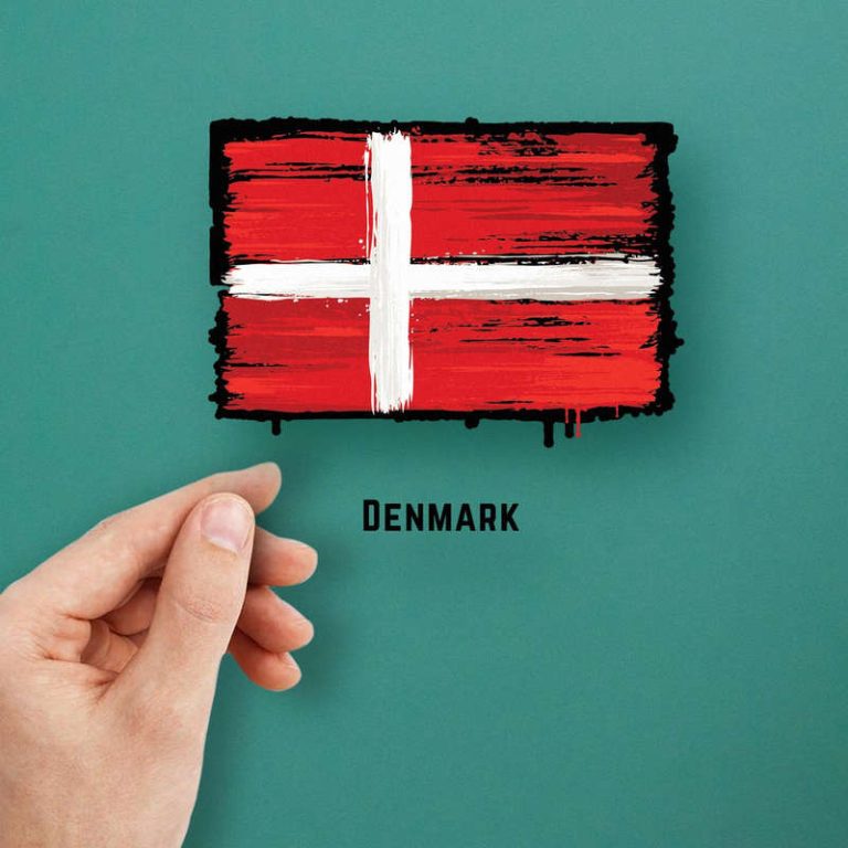 Denmark Meme Sticker Denmark Flag Sticker Decal - Stickers Factory