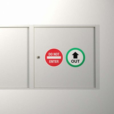 Directional Sign Sticker Set - Stickers Factory