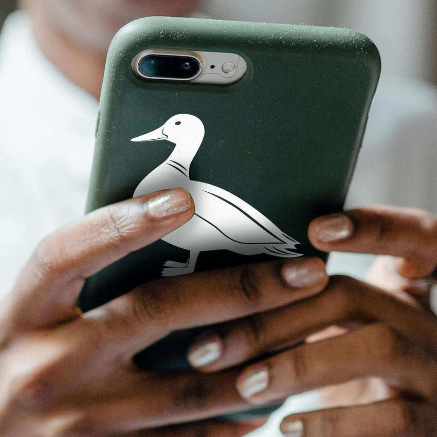 Duck Silhouette Vinyl Sticker 7 Duck Silhouette Vinyl Sticker - Image 5