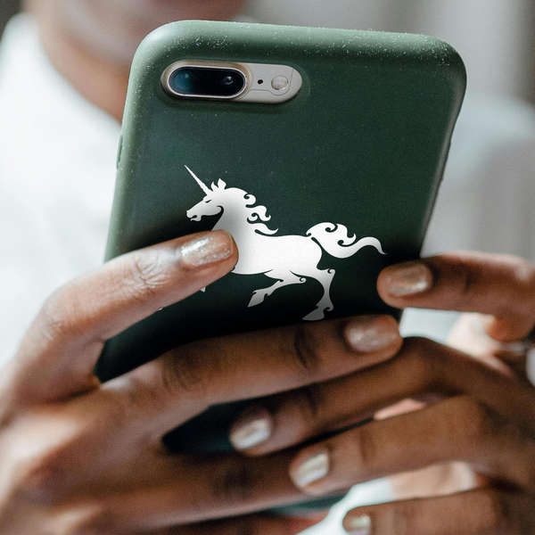Elegant Black Unicorn Decal 9 Elegant Black Unicorn Decal - Image 7