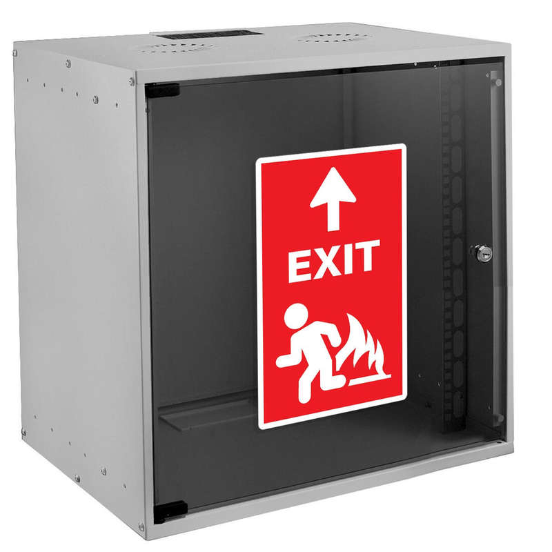 Emergency Exit Sign Sticker 7 Emergency Exit Sign Sticker - Image 5
