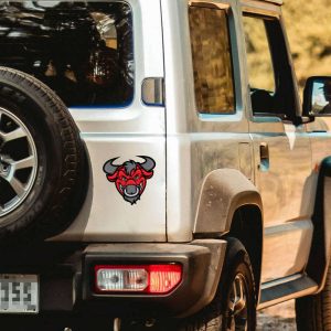Alternative view of Fierce Bull Head Decal