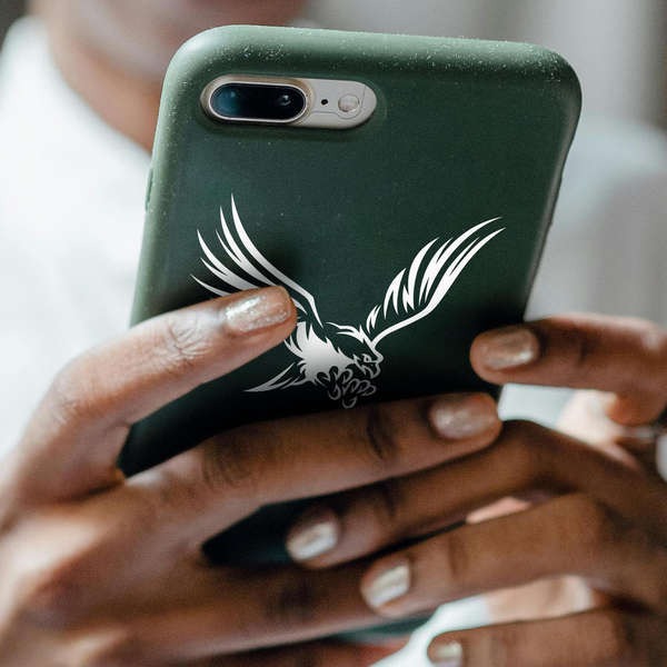 Fierce Eagle Silhouette Sticker 9 Fierce Eagle Silhouette Sticker - Image 7