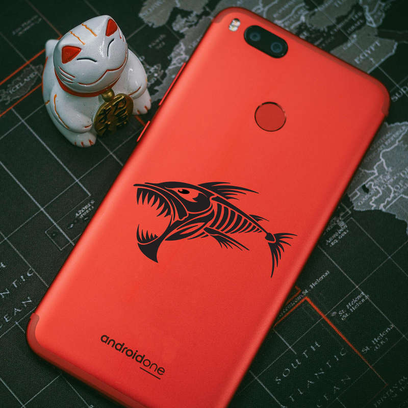 Fierce Fish Skeleton Sticker 7 Fierce Fish Skeleton Sticker - Image 5