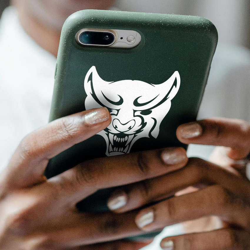 Fierce Wolf Head Decal 6 Fierce Wolf Head Decal - Image 4