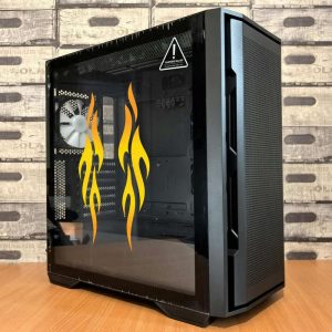 Alternative view of Flame Design Sticker Set