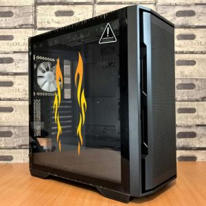 Alternative view of Flame Vinyl Stickers