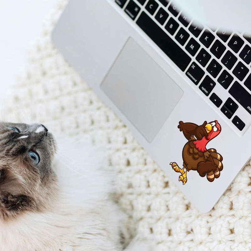 Funny Turkey Sticker 7 Funny Turkey Sticker - Image 5