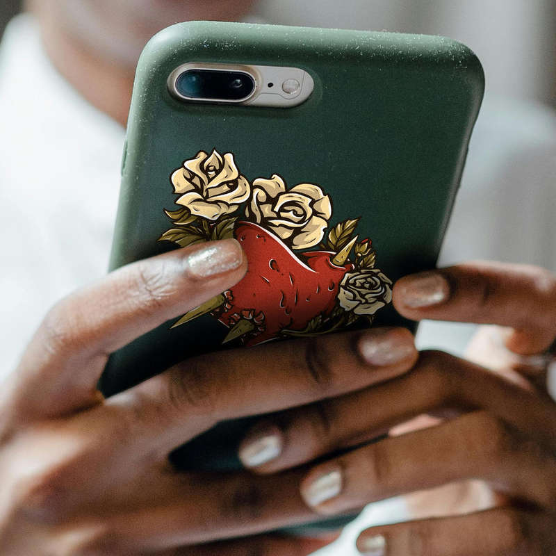 Heart and Roses Sticker 7 Heart and Roses Sticker - Image 5