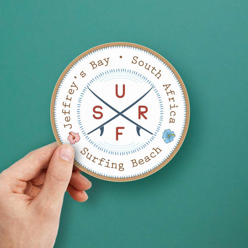 Jeffrey’s Bay Surfing Decal 8 Jeffrey’s Bay Surfing Decal - Image 6