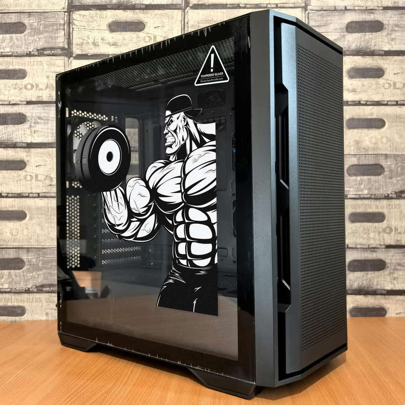 Muscle Builder Sticker 6 Muscle Builder Sticker - Image 4