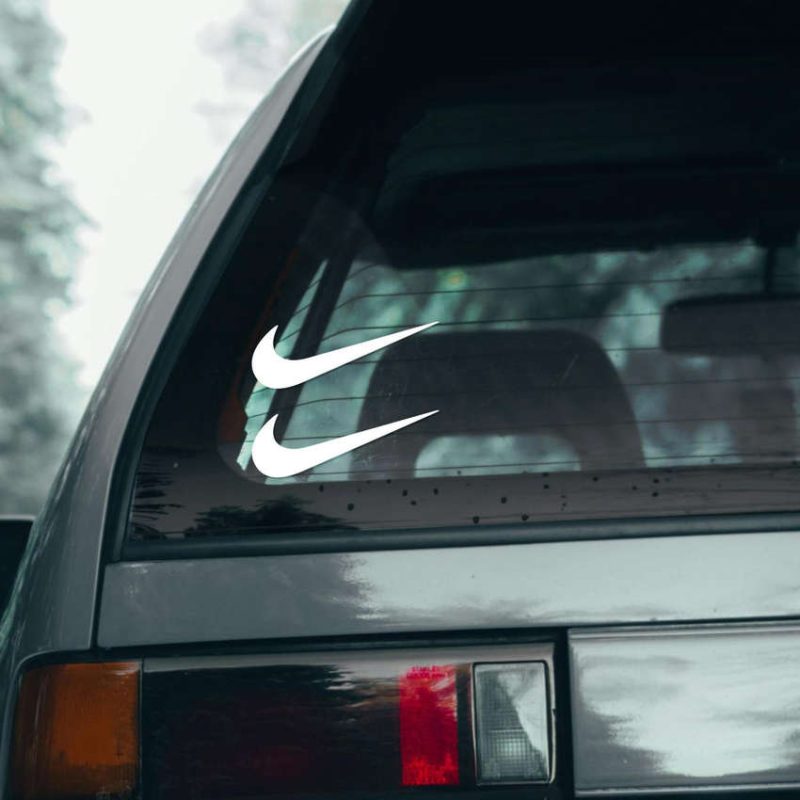 Nike Swoosh Logo Sticker Set Stickers Factory Nike Swoosh Logo Sticker Set Stickers Factory