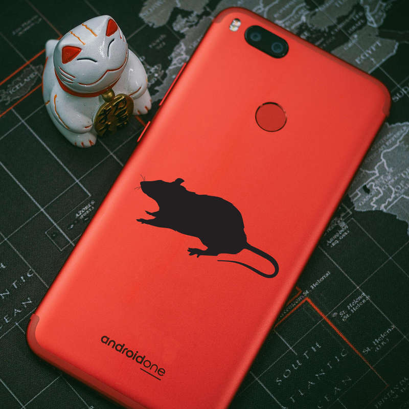 Rat Silhouette Vinyl Sticker 7 Rat Silhouette Vinyl Sticker - Image 5