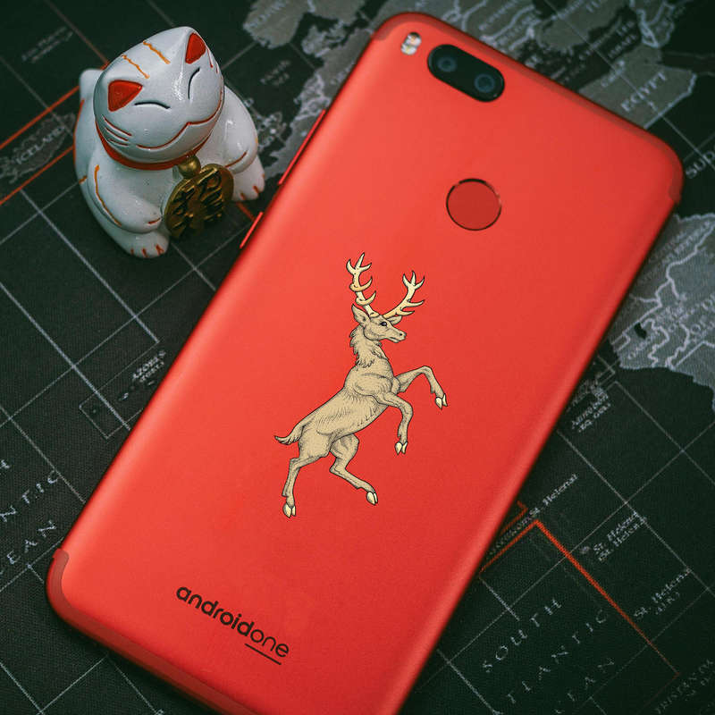 Rearing Stag Sticker – Elegant Multicolor - Image 4