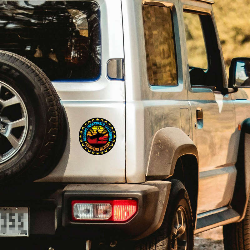 Redondo Breakwater California Sticker 9 Redondo Breakwater California Sticker - Image 7