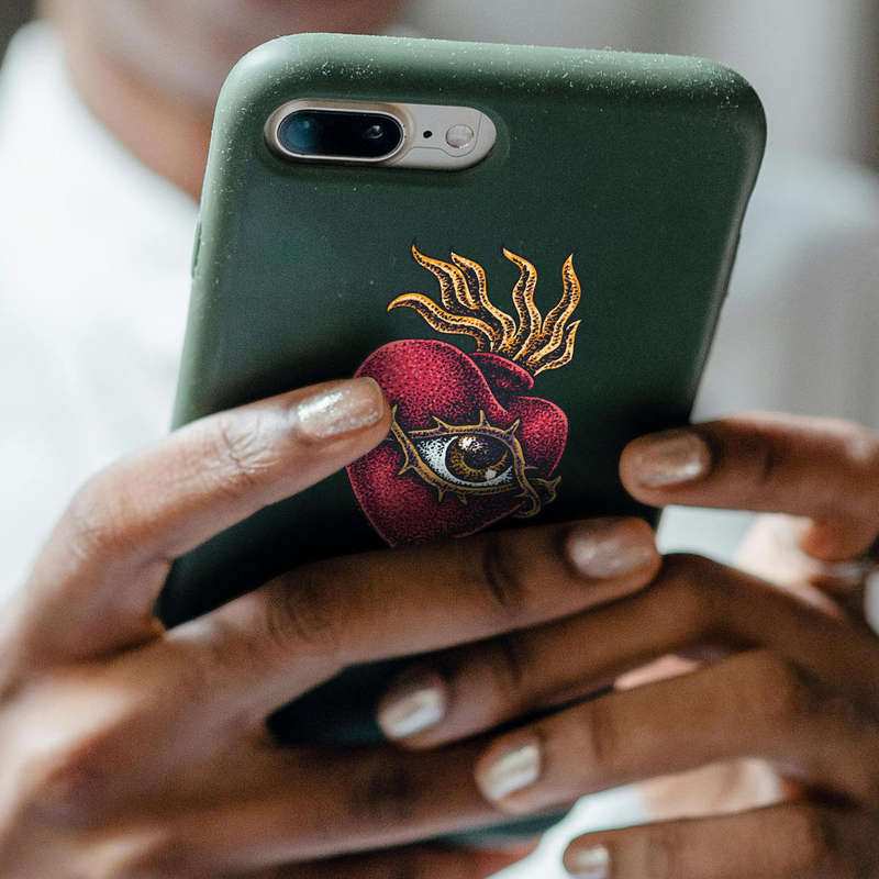 Sacred Heart Vinyl Sticker 7 Sacred Heart Vinyl Sticker - Image 5