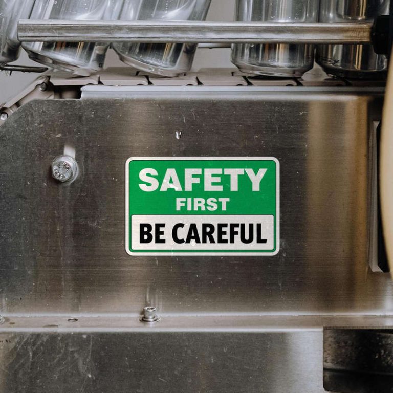 Safety First Sticker – 