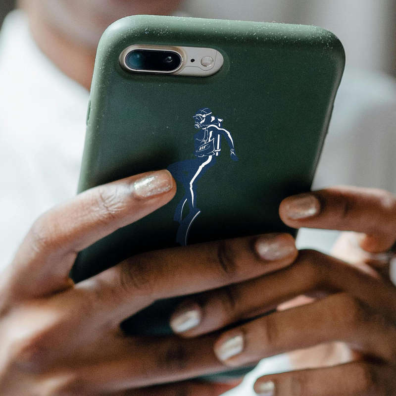 Scuba Diver Silhouette Sticker 7 Scuba Diver Silhouette Sticker - Image 5